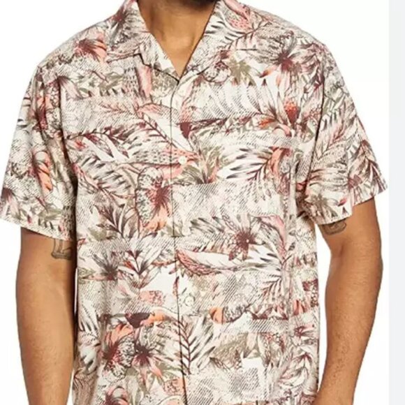 Tommy Bahama IslandZone Camp Shirt Men's Silk Coolmax Blend | Size Large - Picture 1 of 8